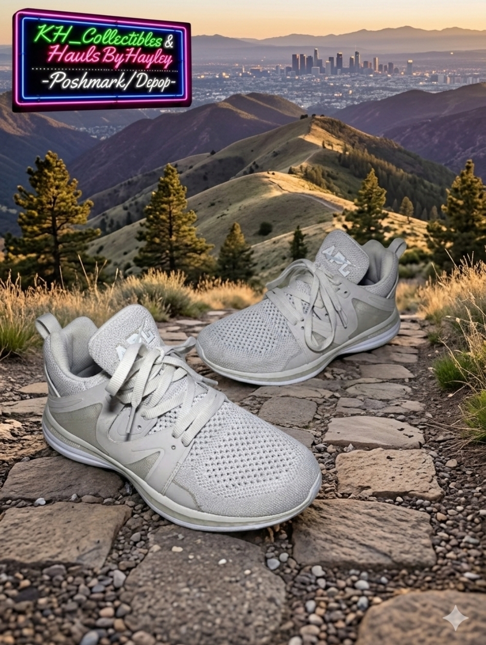 APL Ascend Training Shoes - Women's 8.5 - Parchment White - Like New